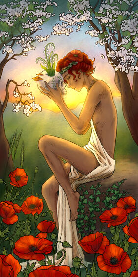 Art Nouveau Calendar