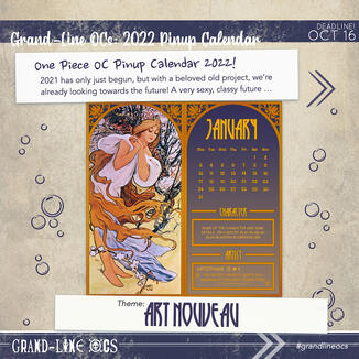 2022 pinup calendar collab