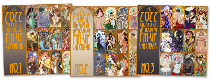 Art Nouveau Calendar